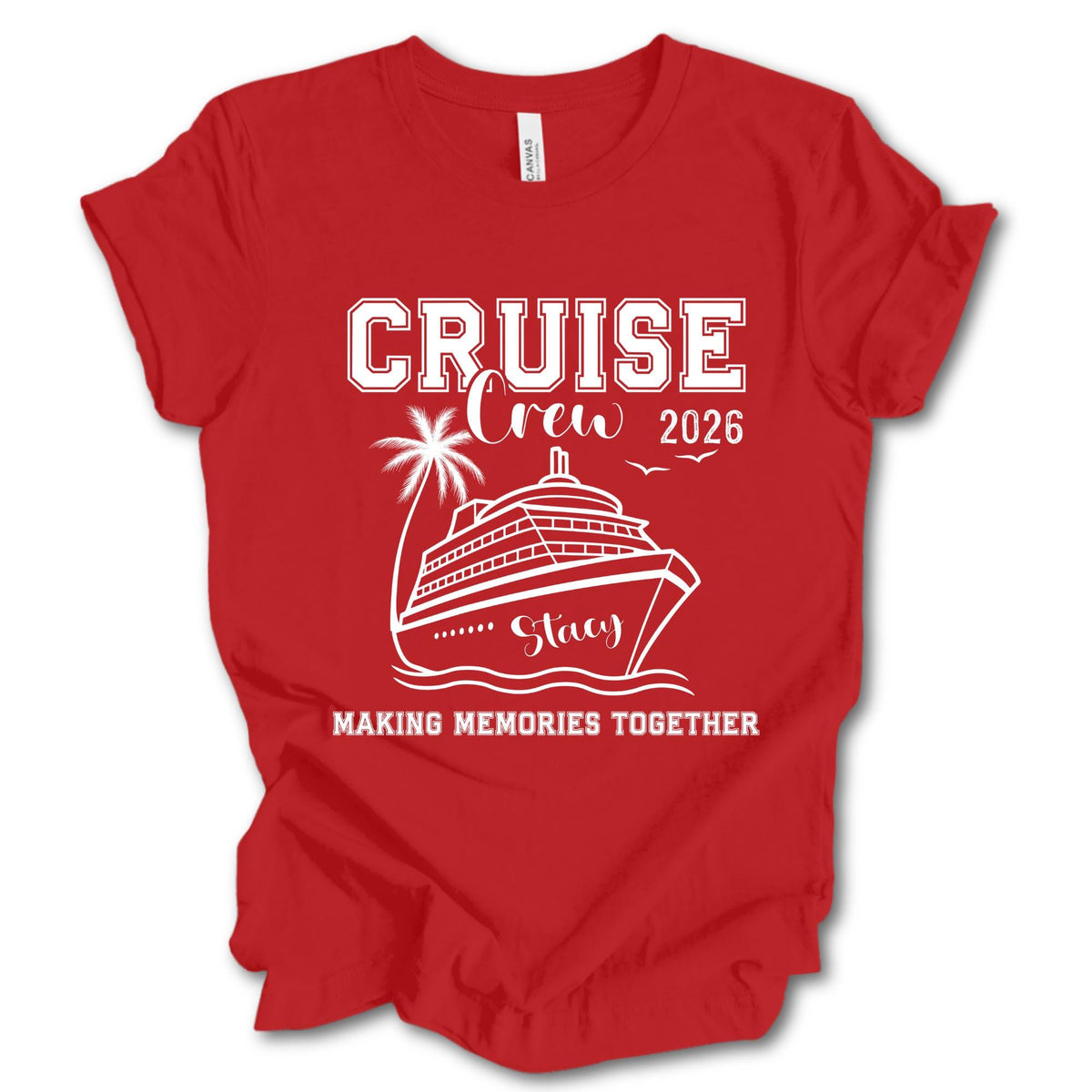 Custom Family Cruise Trip Matching Vacation 2026 T-Shirt