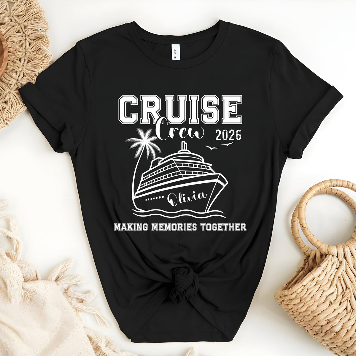 Custom Family Cruise Trip Matching Vacation 2026 T-Shirt