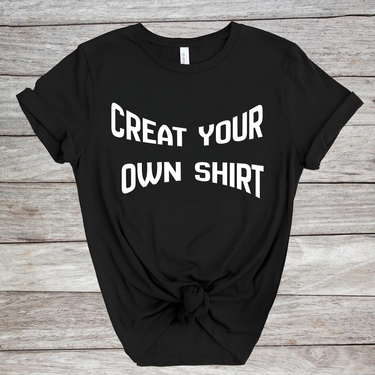 Custom Text Business Logo Event T-Shirt
