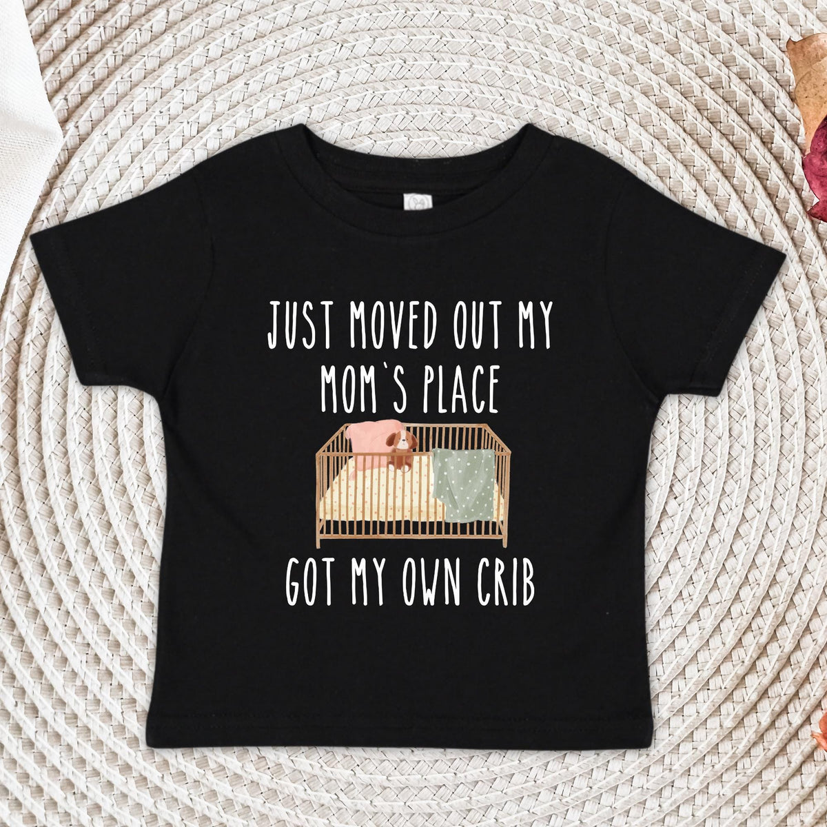 Got My Own Crib Funny Baby Bodysuit Moved Out Gift