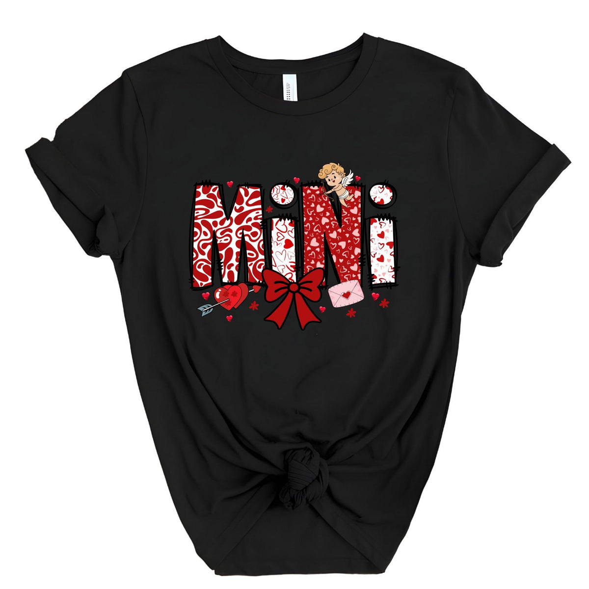 Mama and Mini Matching Coquette T-Shirt Valentine Gift
