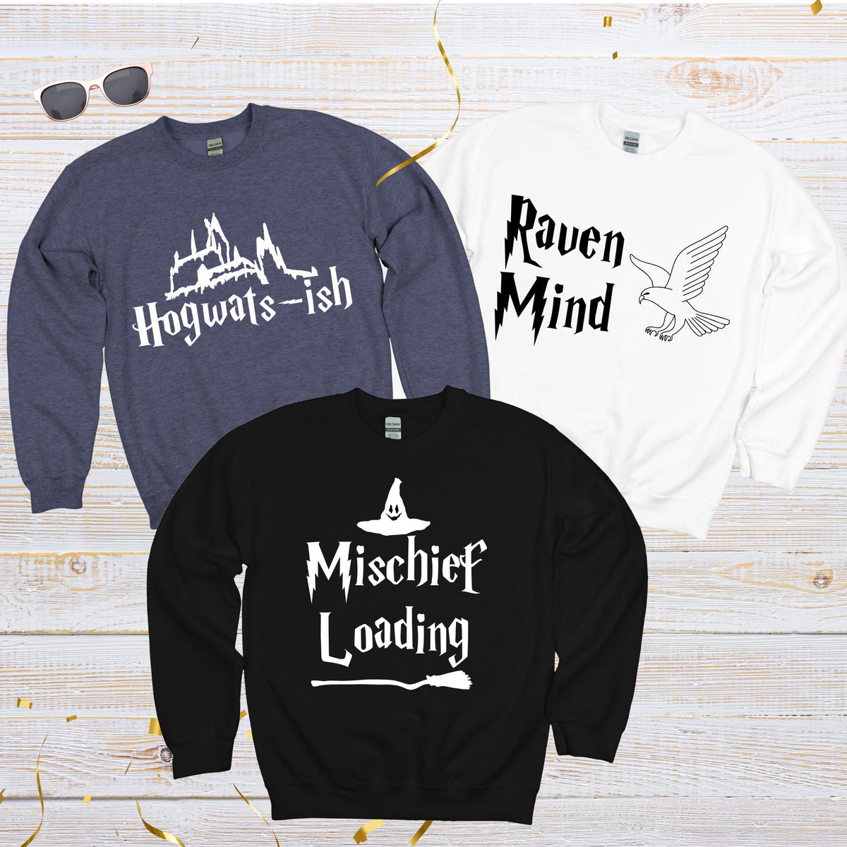 Wizard Family Matching Sweatshirt, Magical Vacation Sweat, Universal Trip Hoodie, Magic Castle Gift