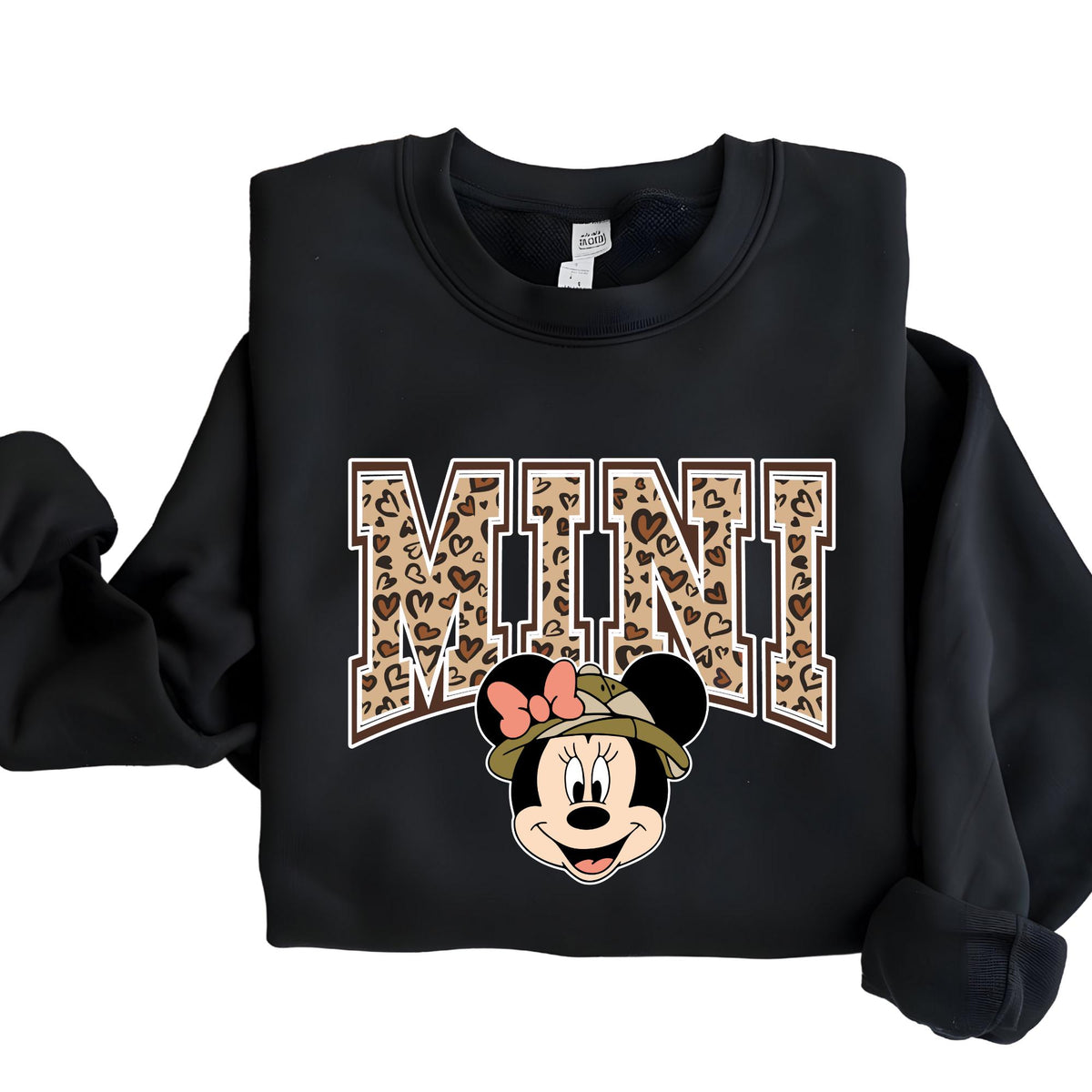 Mama and Mini Gold Leopard Matching Sweatshirt