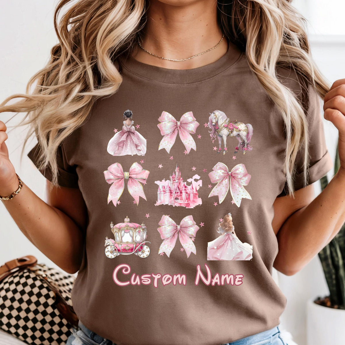 Comfort Colors® Custom Birthday Shirt, Princess T-shirt, Personalized Coquette Outfit
