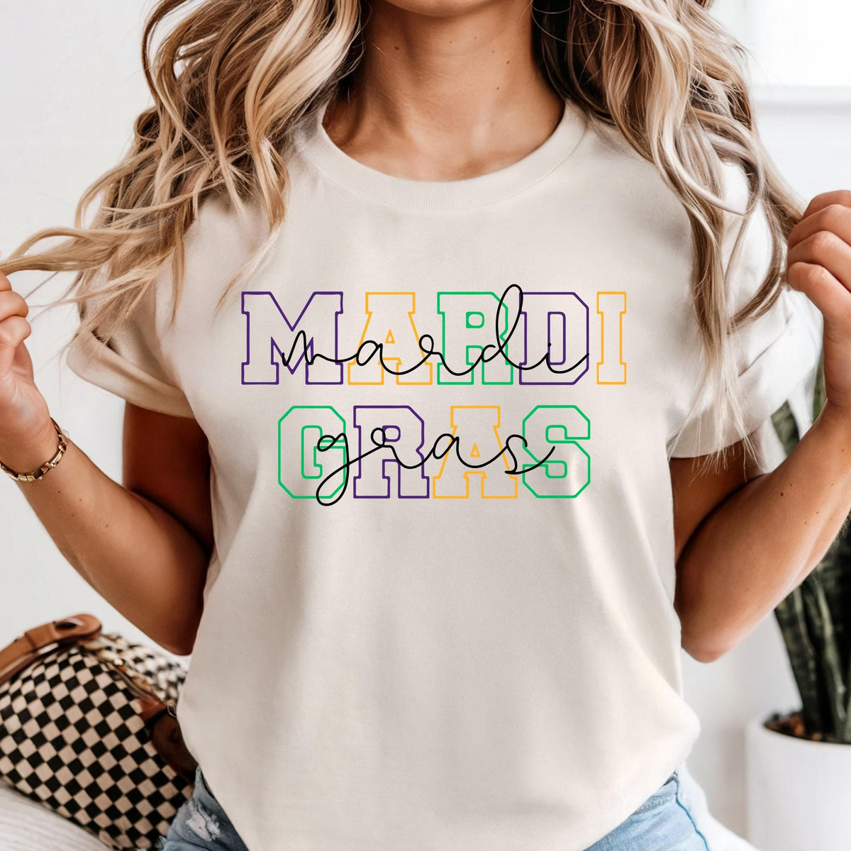 Mardi Gras Fat Tuesday Carnival Comfort Colors® T-Shirt