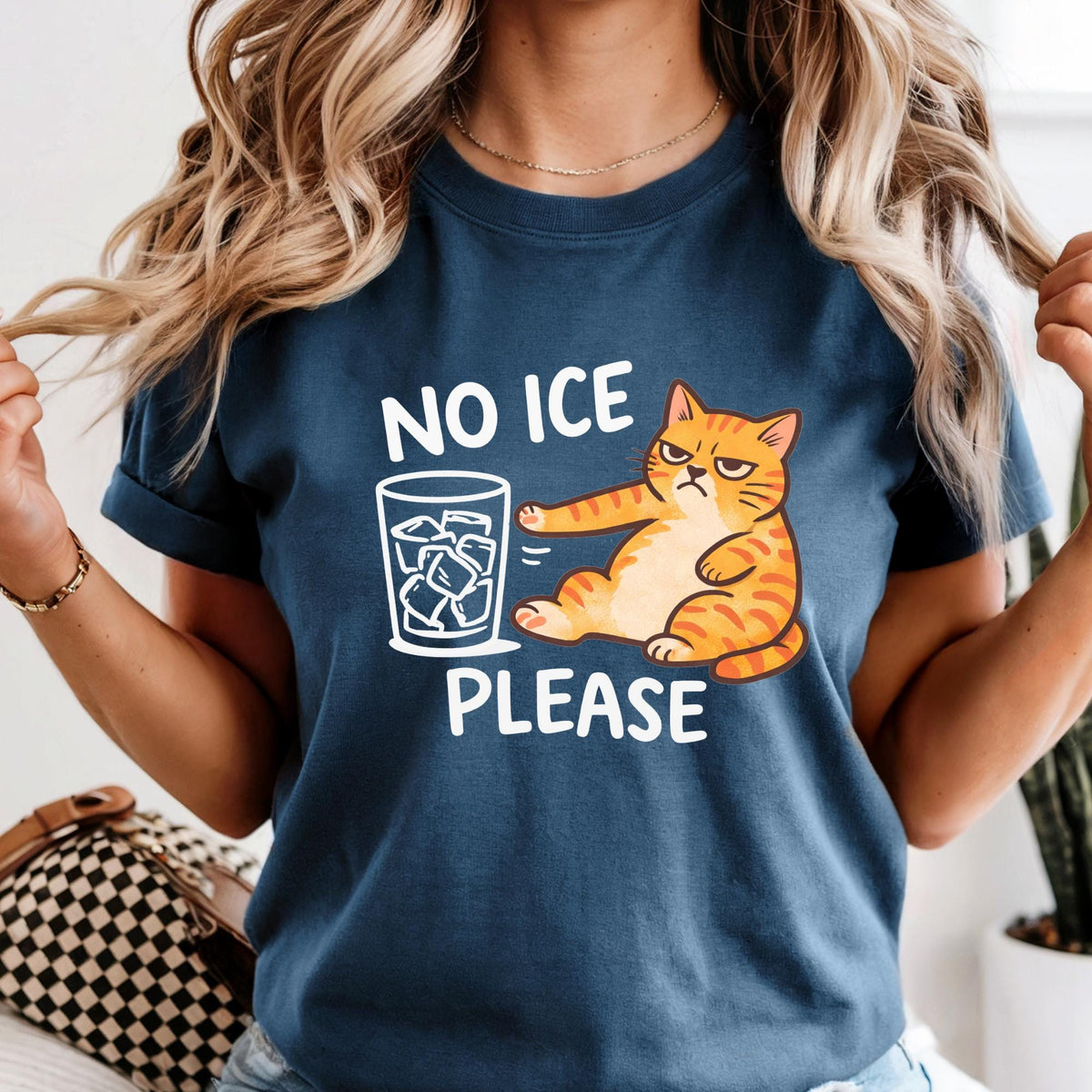 No ICE Please Cat Abolish ICE Social Justice T-Shirt