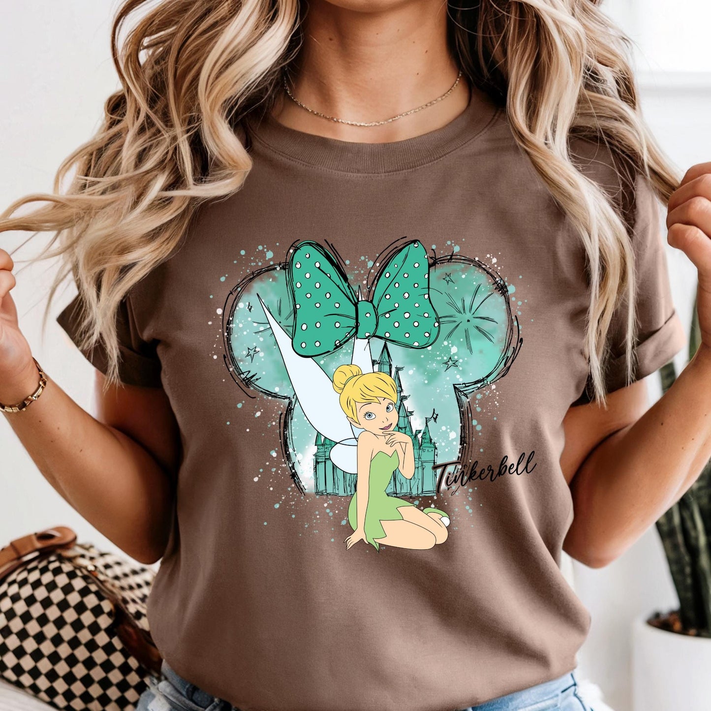 Watercolor Disney Princess Shirt Comfort Colors® Minnie Ears Princess Disney T-shirt, Birthday Girl Trip Tee