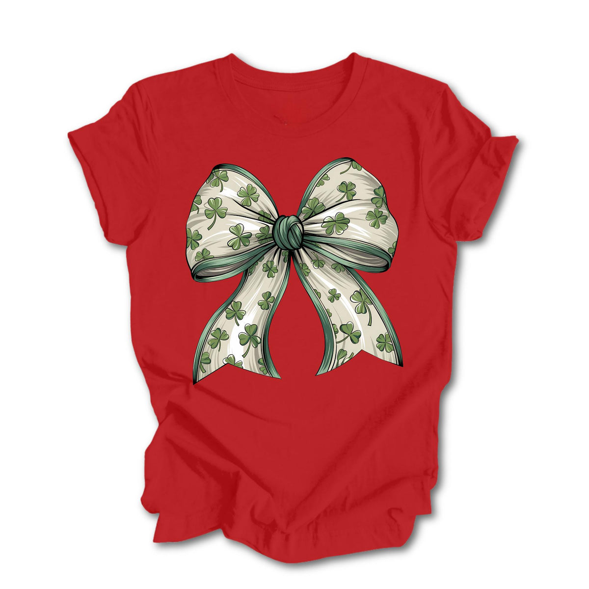 Shamrock Coquette St Patrick’s Day T-Shirt