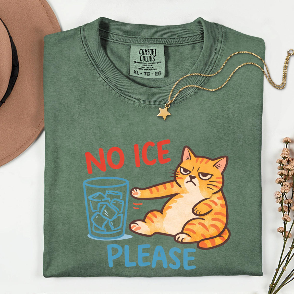 No ICE Please Cat Abolish ICE Social Justice T-Shirt