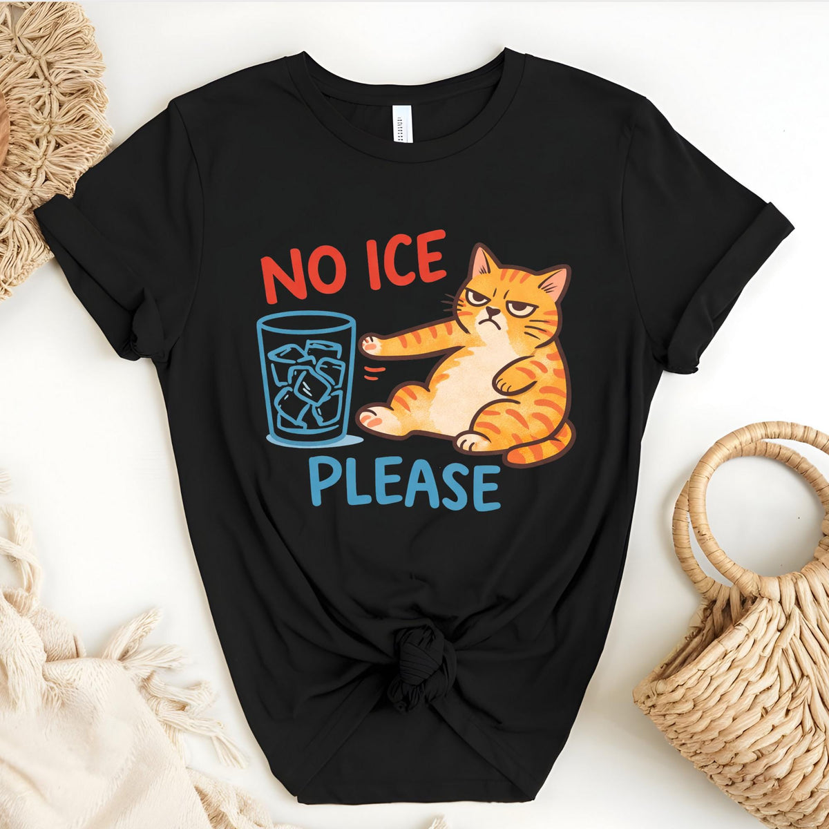 No ICE Please Cat Abolish ICE Social Justice T-Shirt