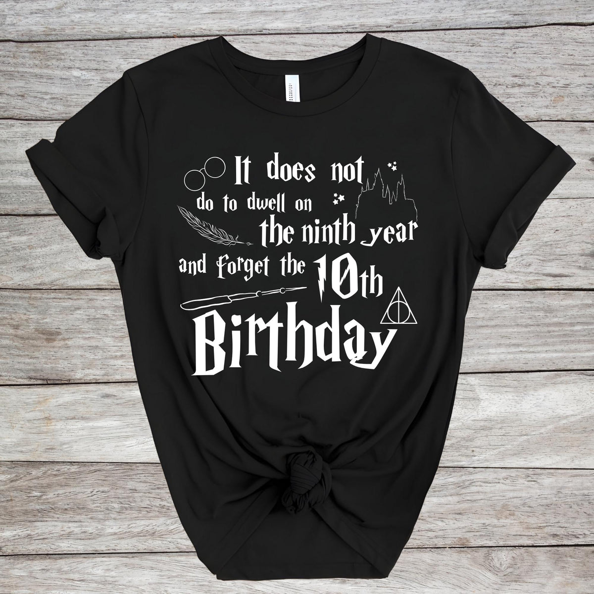 Wizard Birthday Magic Personalized Birthday T-Shirt