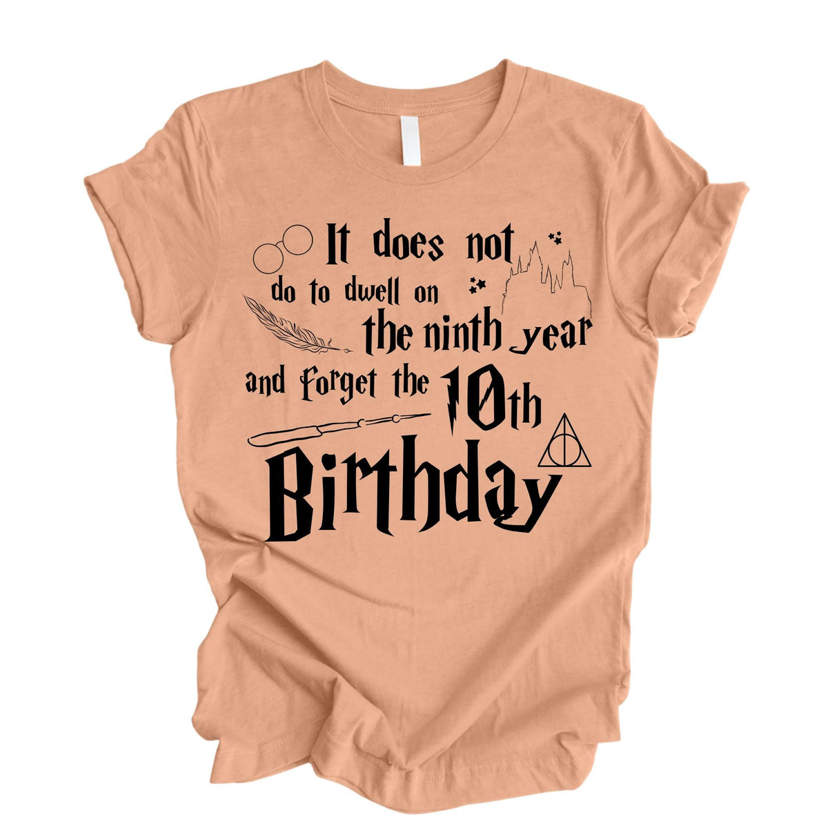 Wizard Birthday Magic Personalized Birthday T-Shirt
