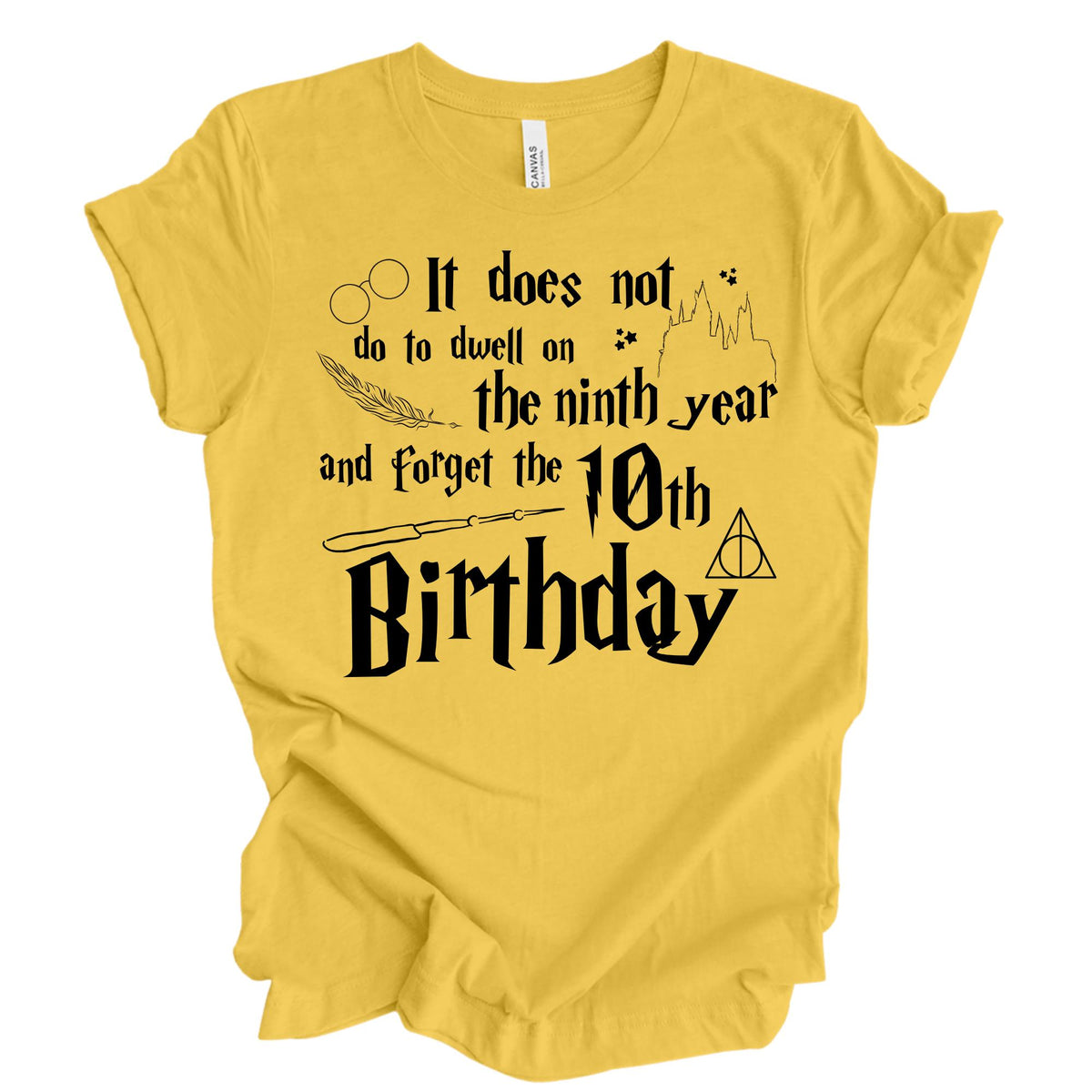 Wizard Birthday Magic Personalized Birthday T-Shirt