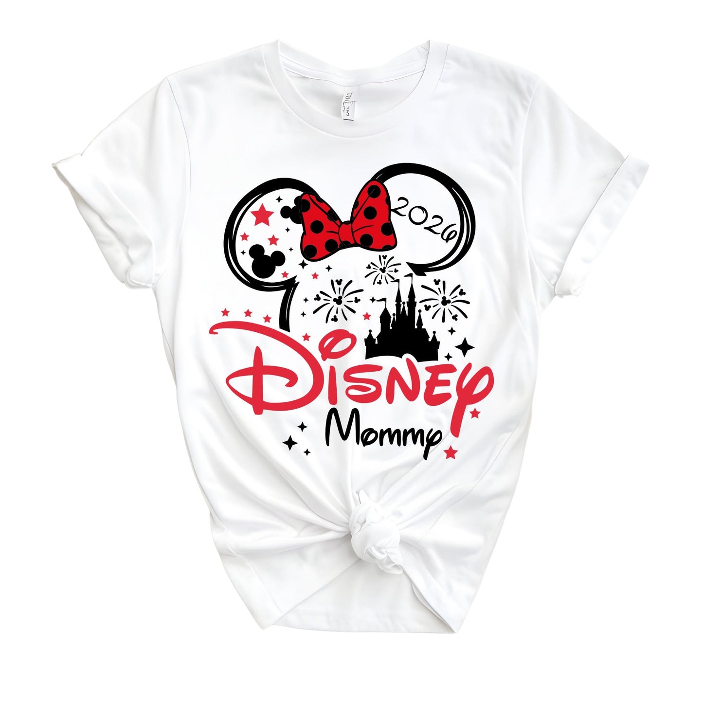 Disney Family Vacation 2026 Shirt Custom Family Trip Shirts 2026 Matching Disneyland & Disneyworld Family Tee