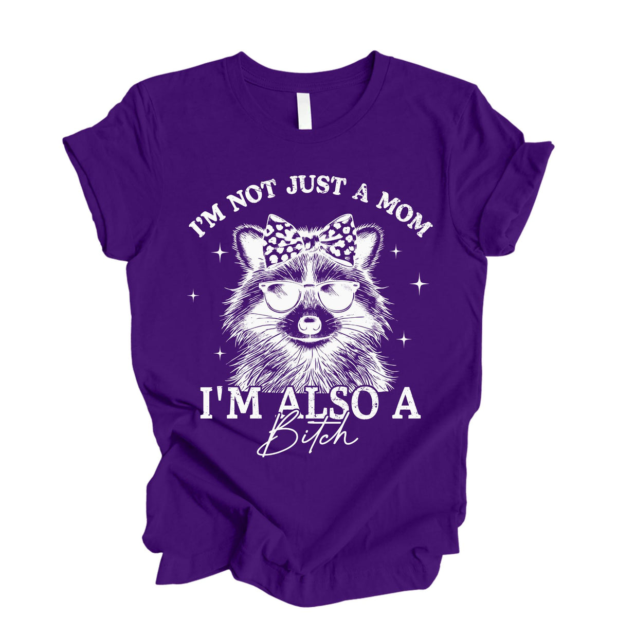 Not Just a Mom Funny Sarcastic Mom Life Vintage T-Shirt