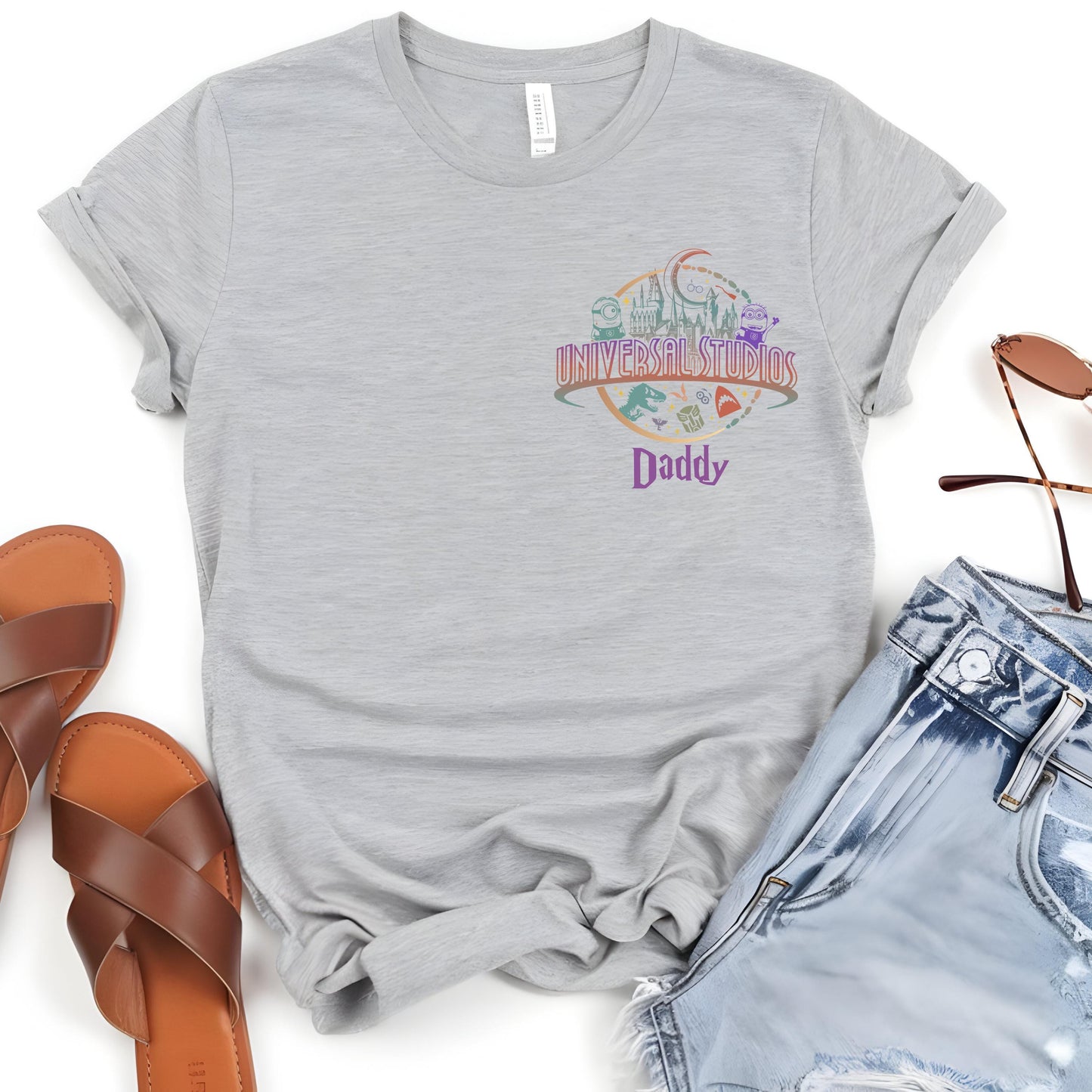 Custom Universal Studios Shirt, Retro Disney Universal Studios Shirt, Disneyworld Shirt, Front-Back Personalized Disney Shirts