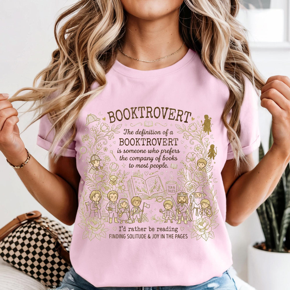 Booktrovert Shirt Comfort Colors® Fantsy World Bookish Shirt, Reading Tshirt, Book Shirt, Gift for Book Lover