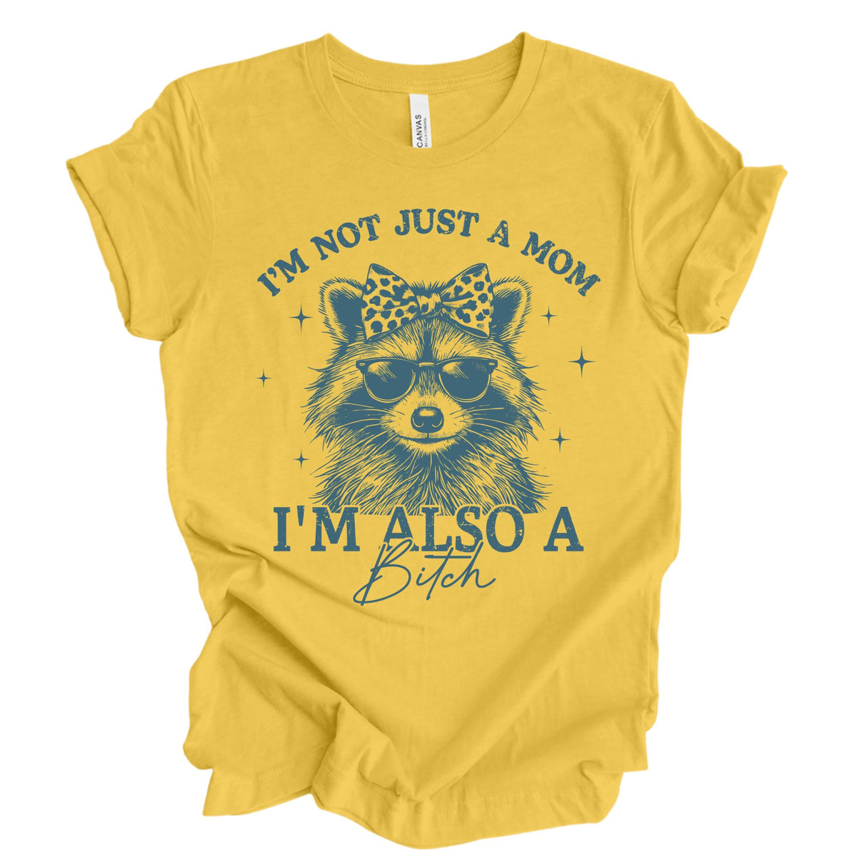 Not Just a Mom Funny Sarcastic Mom Life Vintage T-Shirt