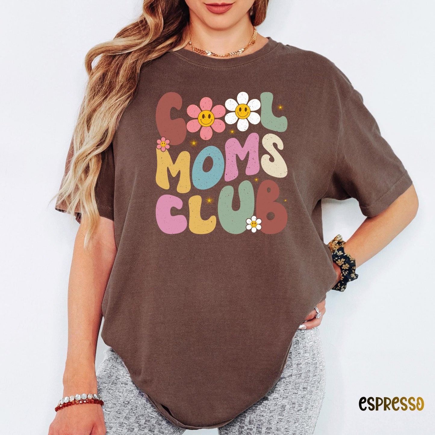 Cool Moms Club Comfort Colors® Shirt, Funny Mom Tee, New Mom Present, Best Mom Ever T-shirt, Mother’s Day Gift