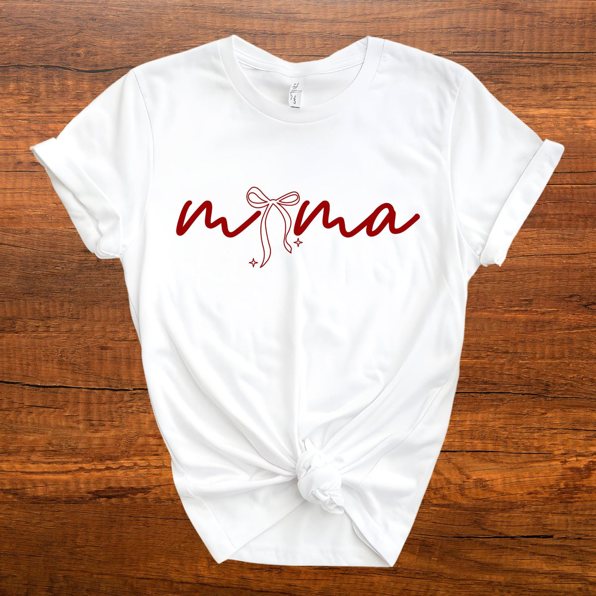 Mama Coquette Bow New Mom Mother’s Day T-Shirt
