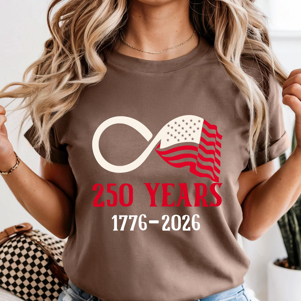 America 250th Infinity USA Flag Comfort Colors® T-Shirt