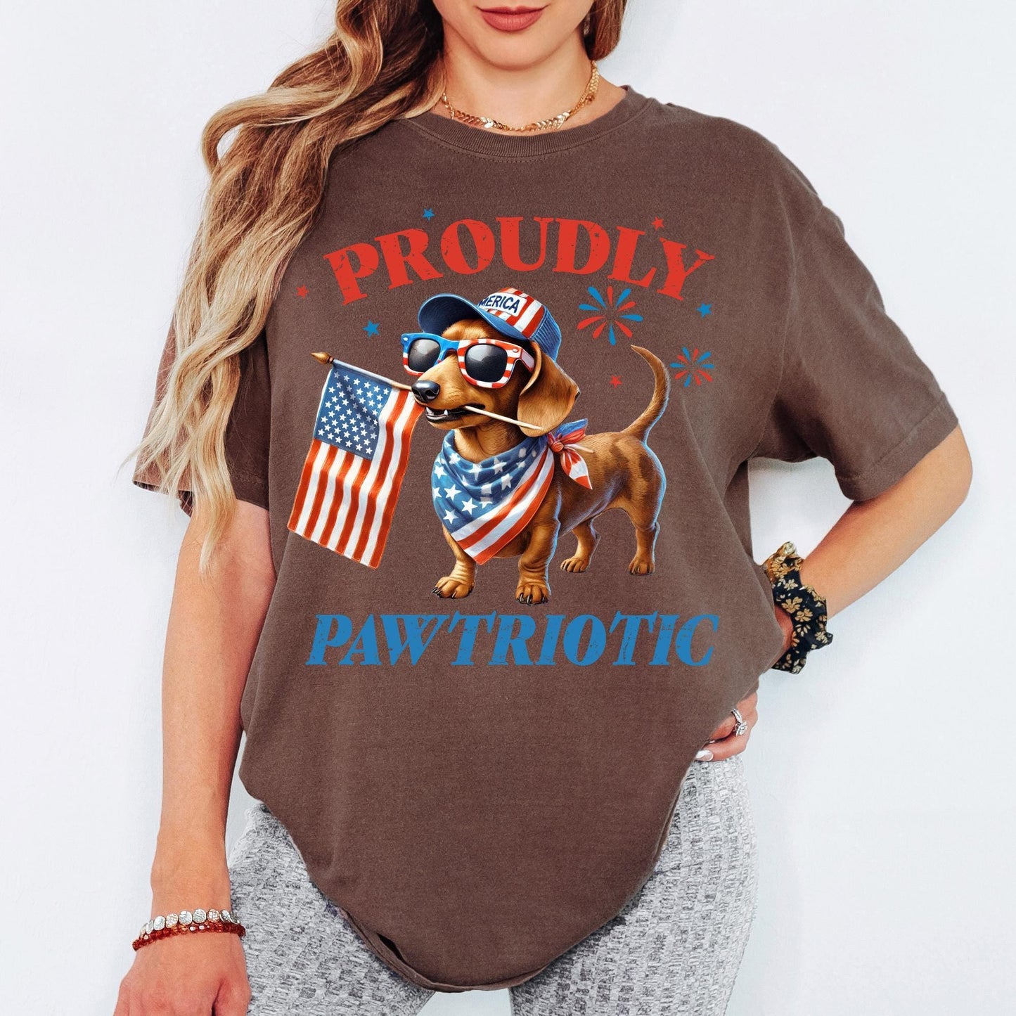 Comfort Colors® Land of The Free Because of The Brave 4th of July Shirt, Vintage Patriotic Shirt, Retro Independence Day Tee