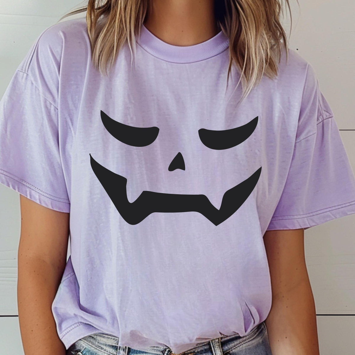 Comfort Colors® Pumpkin Face Shirt, Vintage Halloween Shirt, Fall Spooky Pumpkin Shirt, Spooky Season Tee Halloween Gift