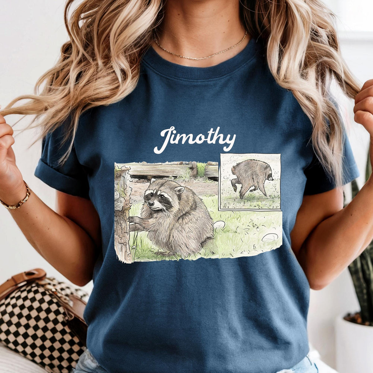 Short King Raccoon Viral Meme Comfort Colors® T-Shirt