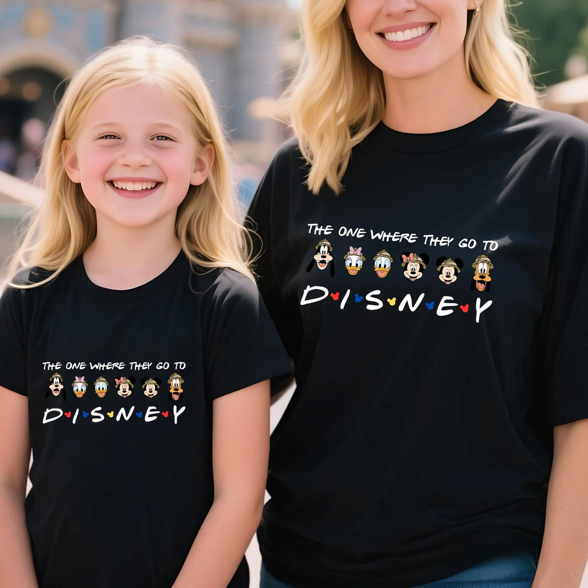 Mickey and Friends Disneyworld T-Shirt: Matching Family Tee