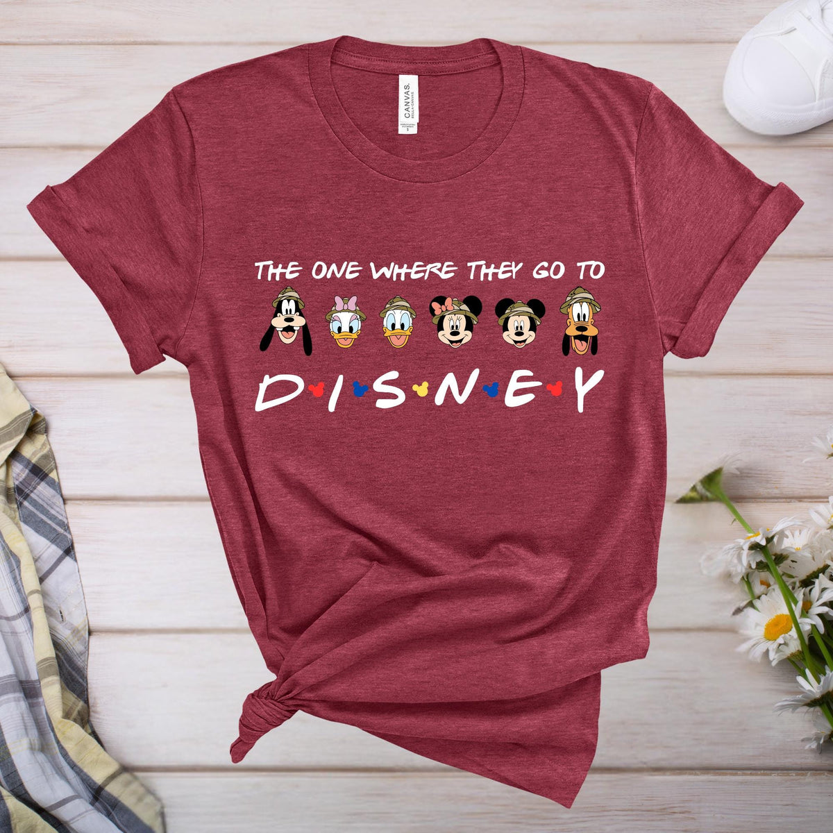 Mickey and Friends Disneyworld T-Shirt: Matching Family Tee