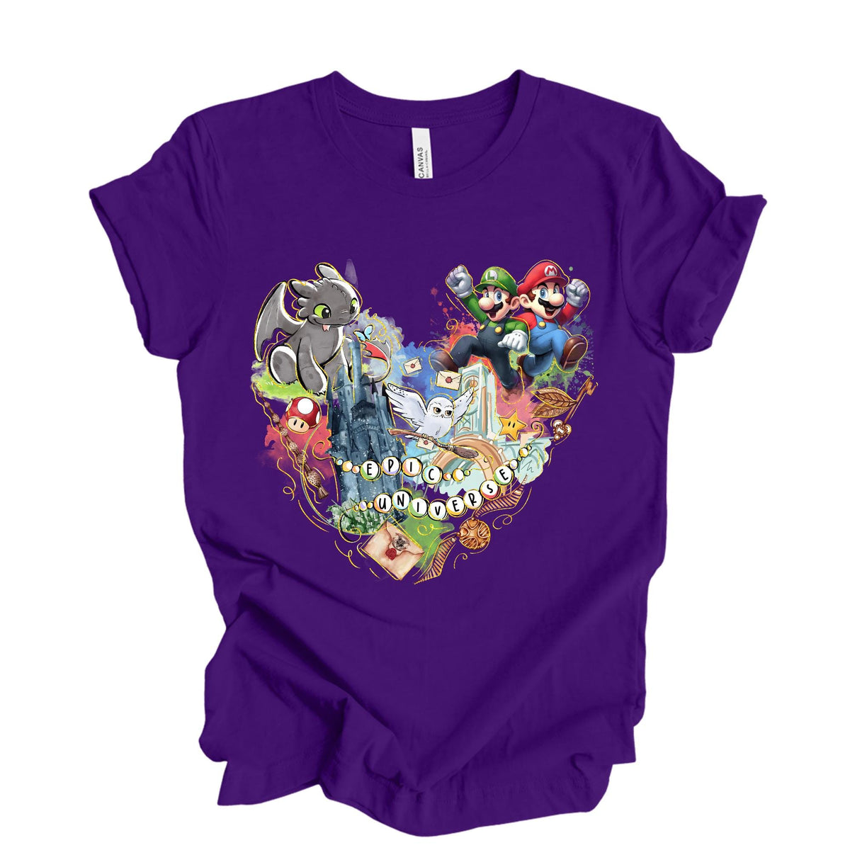 Heart Epic Universe Shirt, Family Universe Park Trip Shirt, Family Universe Park Trip 2025 Shirt, Orlando Park Epic Universe Shirts