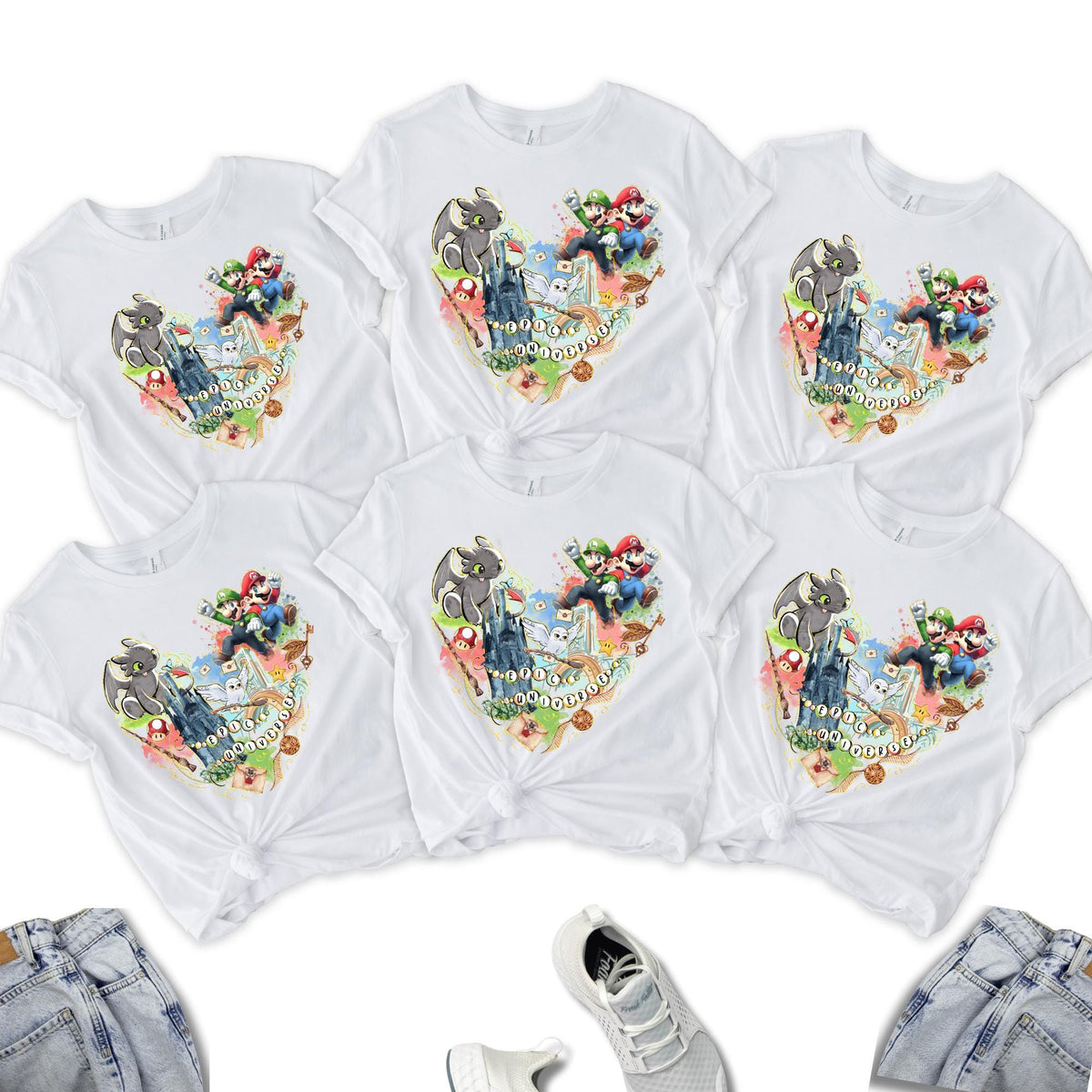 Heart Epic Universe Shirt, Family Universe Park Trip Shirt, Family Universe Park Trip 2025 Shirt, Orlando Park Epic Universe Shirts