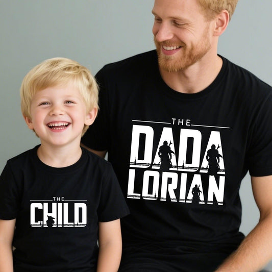 Dadalorian Shirt, Fathers Day Matching T-shirt, Dad and Son Outfits, Baby Bodysuit, Fathers Day Gift