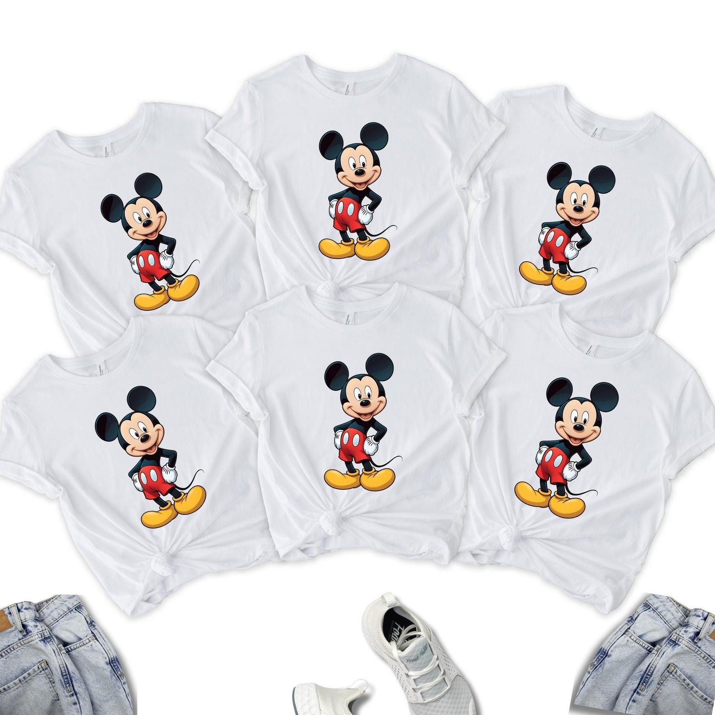 Disney Mickey Mouse Vintage Portrait Shirt, Mickey Classic Pose Shirt Disneyland Trip Shirt