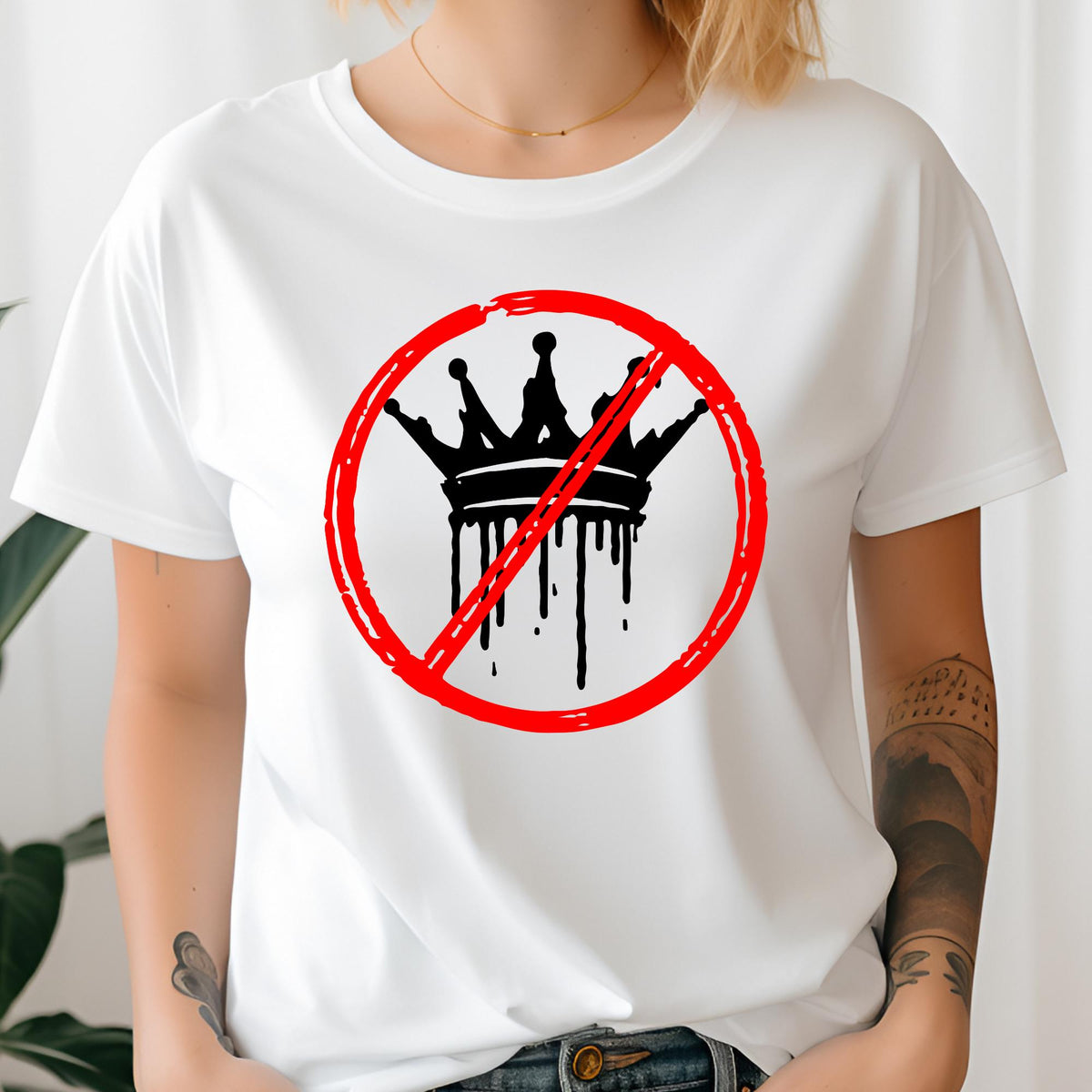 No Kings USA Shirt: Pro-Democracy Feminist Tee