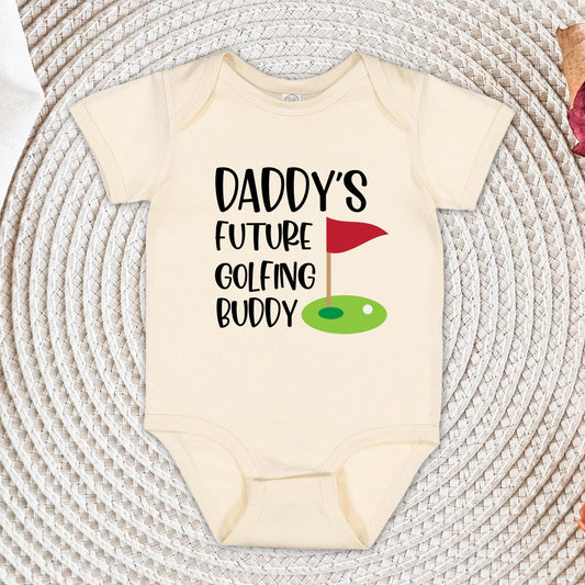 Daddy’s Future Golfing Buddy Baby Bodysuit