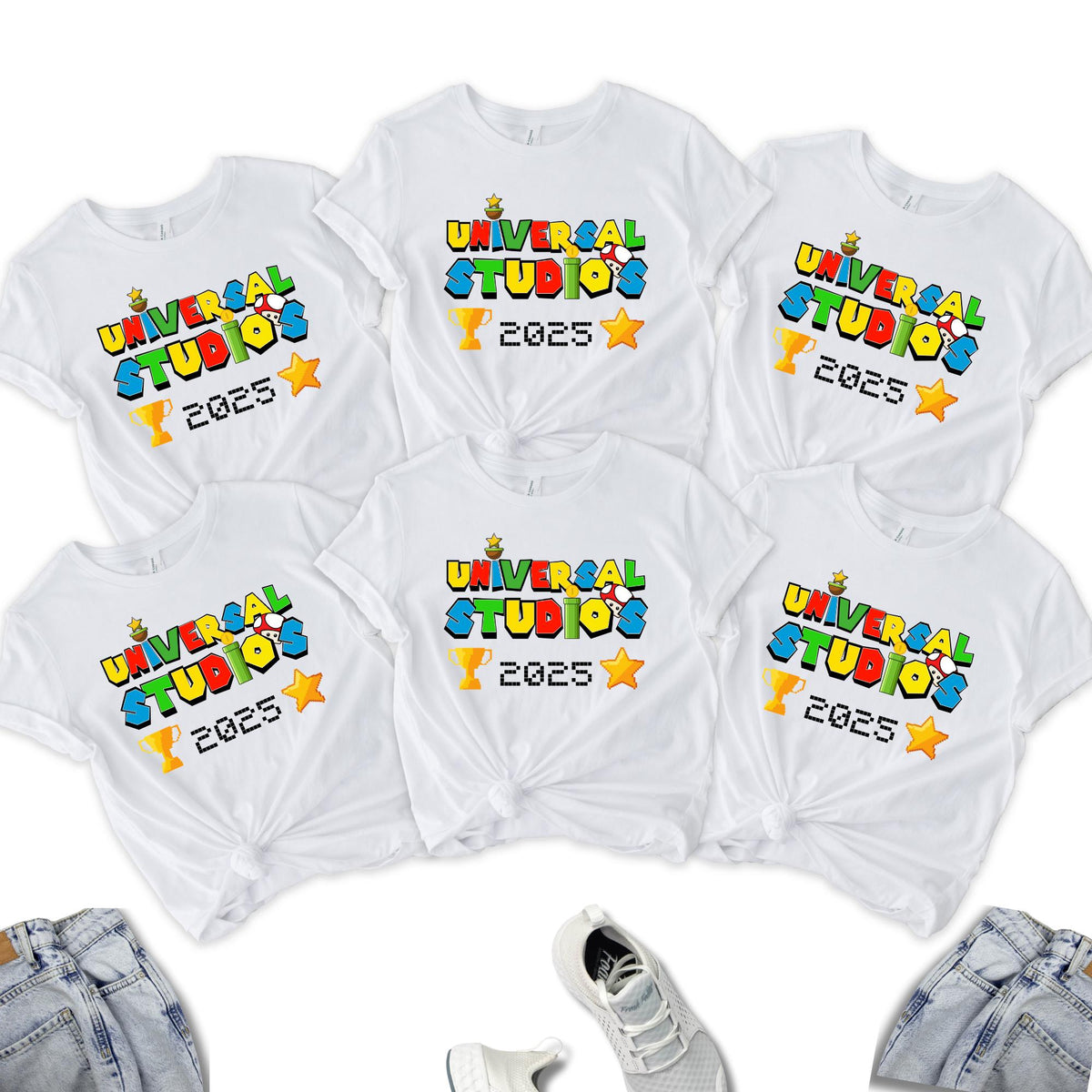 Funny Universal Studios Family Vacation Shirt: 2025 Trip Top