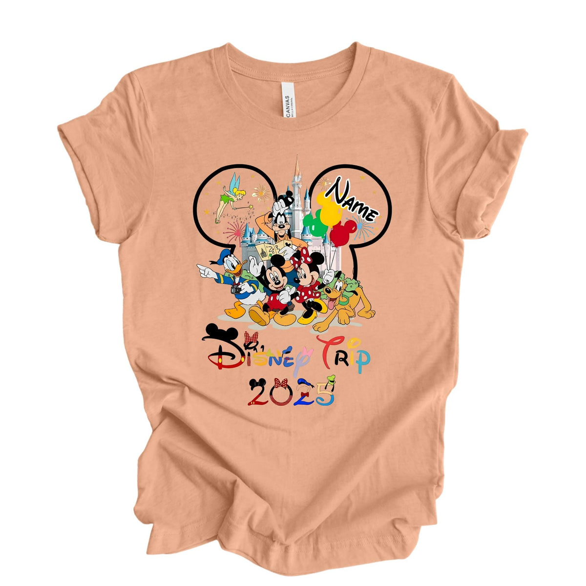 Personalized Disneyland Family Trip Shirt: Custom Vacation Tee