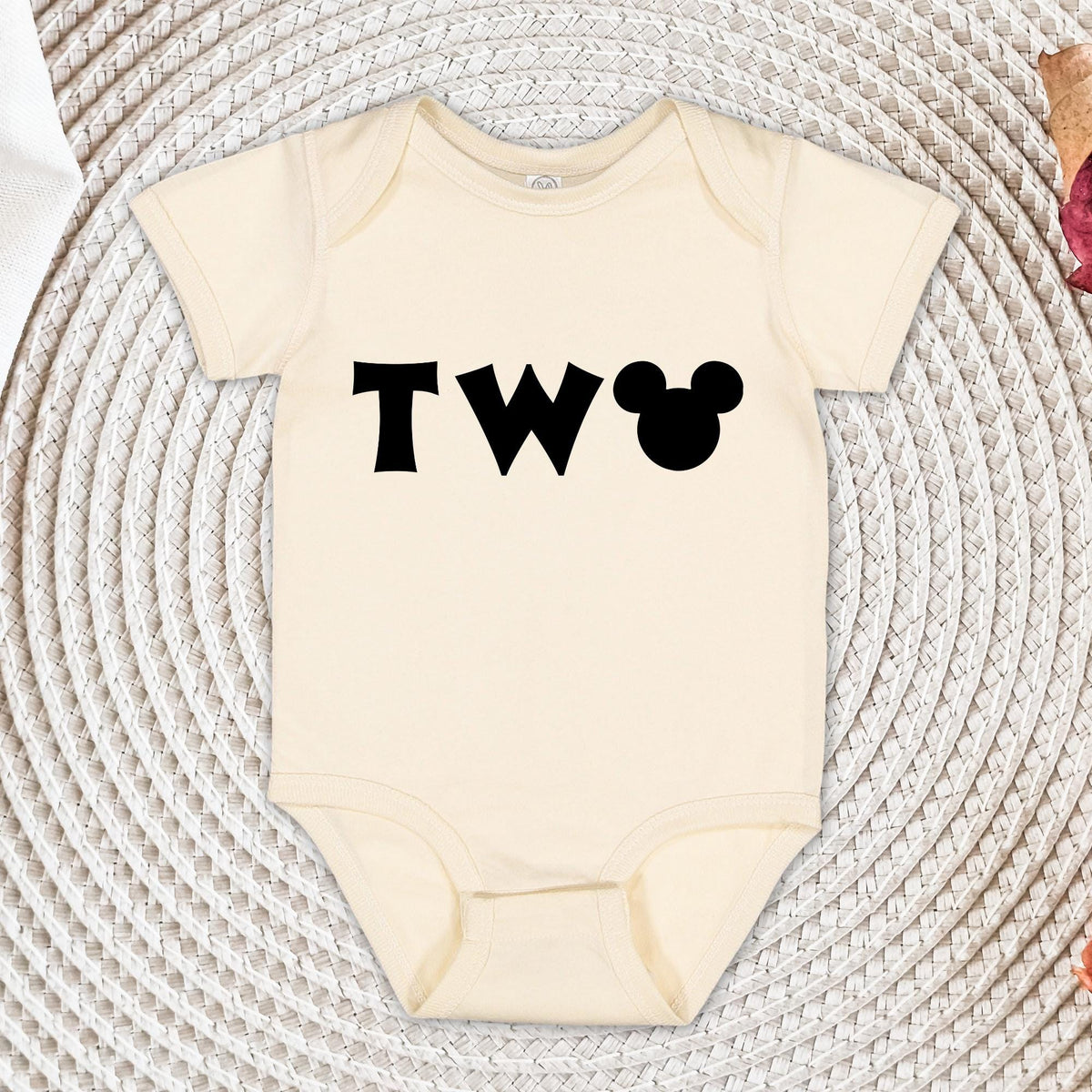 Second Birthday Mickey Mouse Shirt: Vintage Toddler Party Tee