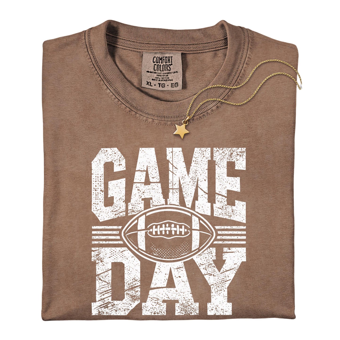 Comfort Colors© Game Day Shirt Football Mom Shirt Football Season Shirt Football Game Day Shirt Sports Mom Tee Football Fall Season Shirt