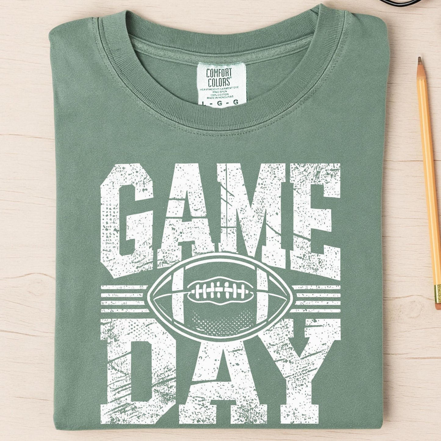 Comfort Colors© Game Day Shirt Football Mom Shirt Football Season Shirt Football Game Day Shirt Sports Mom Tee Football Fall Season Shirt