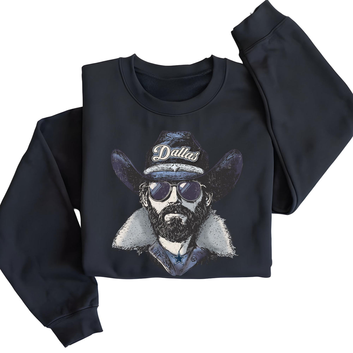 Dallas Football Fan Sweatshirt: Vintage Mascot Hoodie, Gameday Sweater, Sports Fan Sweat