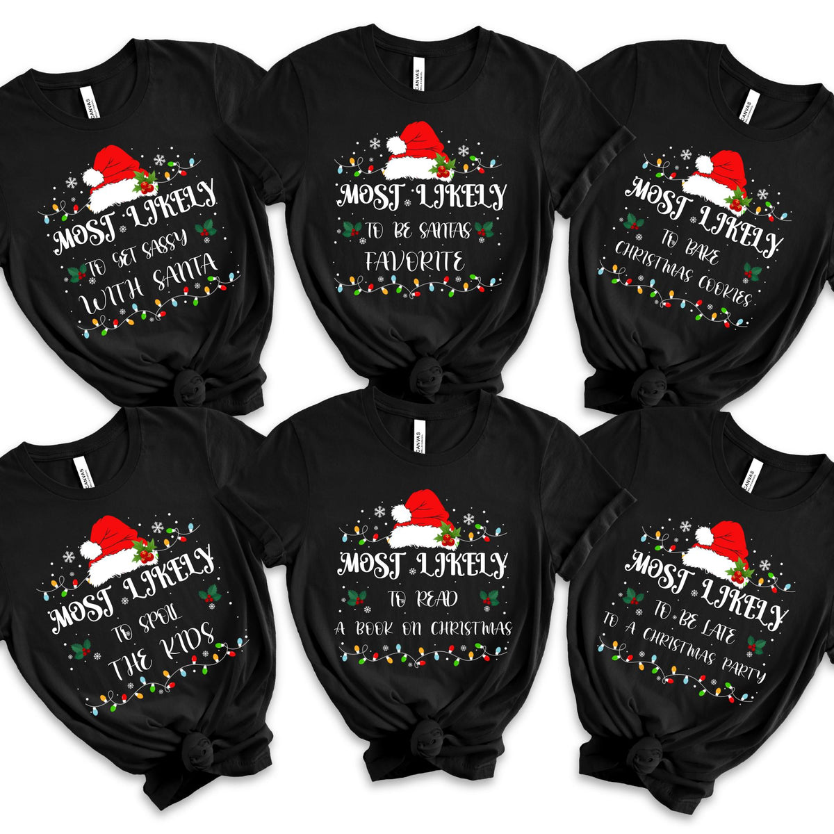 Most Likely to Christmas Shirt, Family Matching Christmas Gifts, Christmas Shirt, Funny Christmas Shirt, Family Pajamas