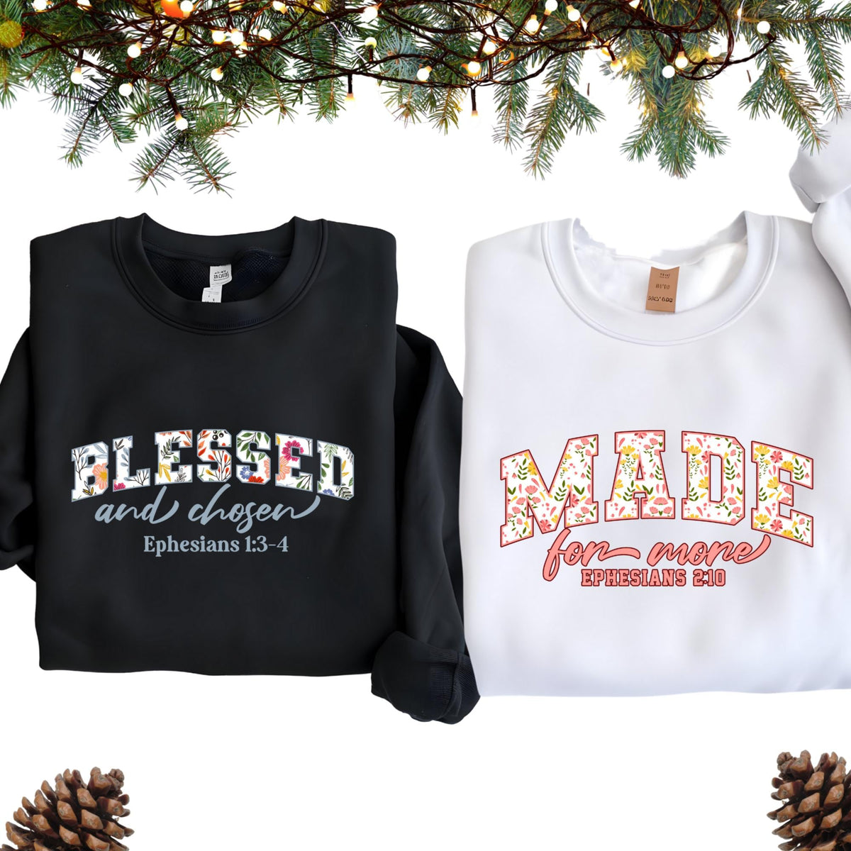 Saved Loved Blessed Christian Women Sweatshirt Hoodie