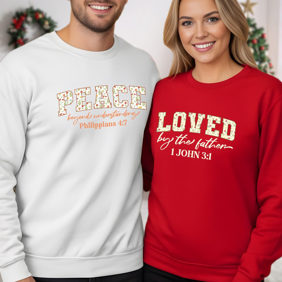 Saved Loved Blessed Christian Women Sweatshirt Hoodie