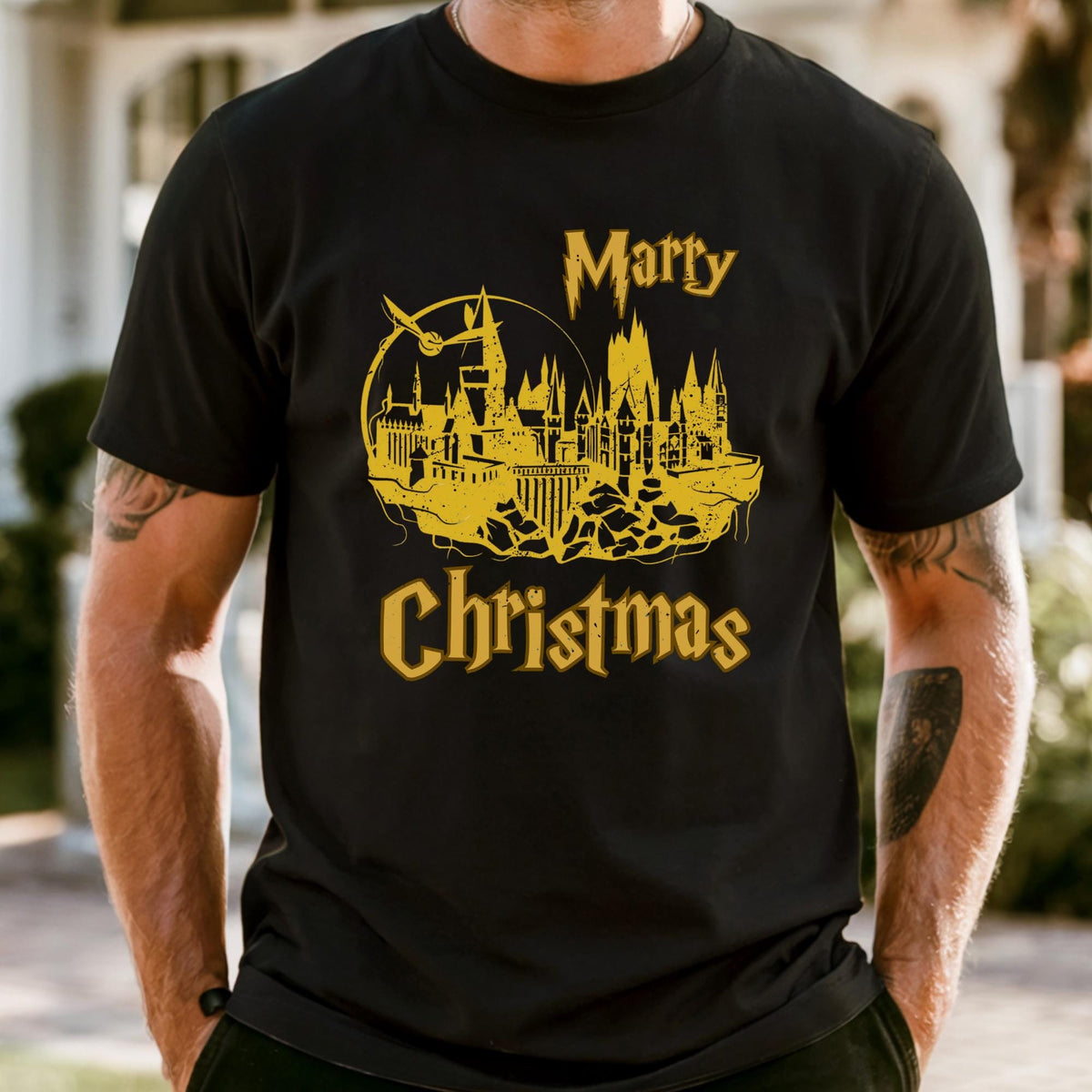Comfort Colors Wizard Castle Shirt, Wizard School Shirt, Magical Castle Shirt, Wizard Castle Shirt, Magic Shirt, Magic Lover T-Shirt