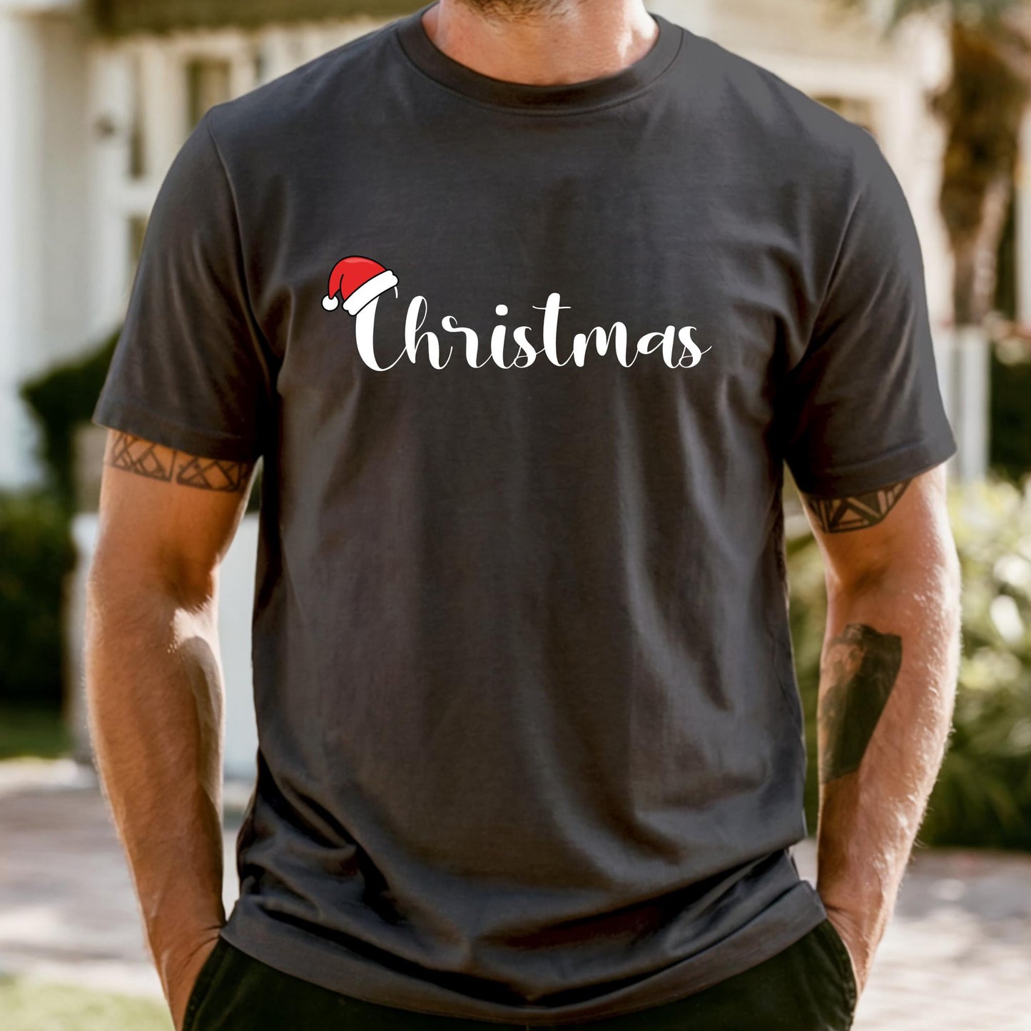 Comfort Colors® Merry Christmas Shirt: Gift For Couples Xmas Matching Tee