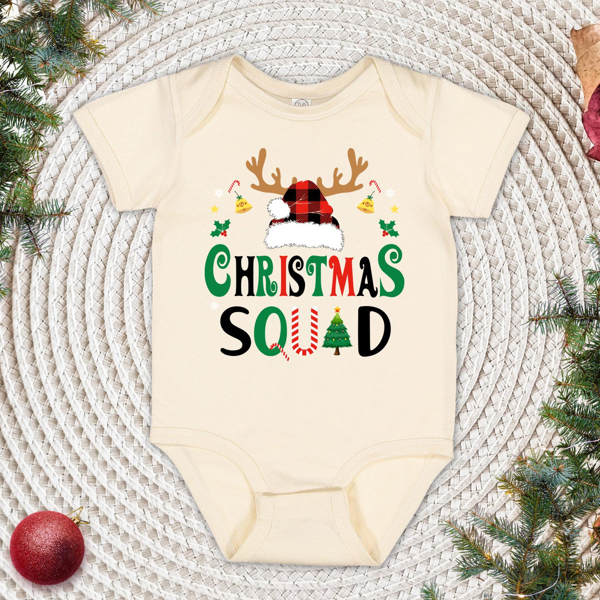 Personalized Christmas Squad Reindeer Shirt Xmas Group Tee Family Matching Pajamas