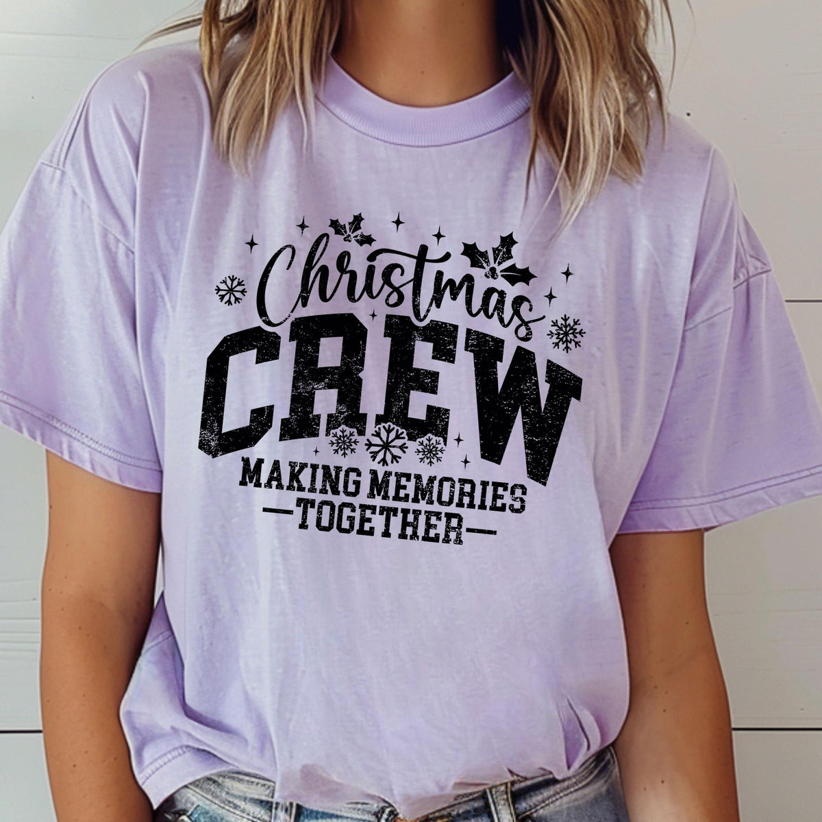 Comfort Colors® Christmas Crew Shirt, Matching Family Holiday Tee, Making Memories Together T-shirt