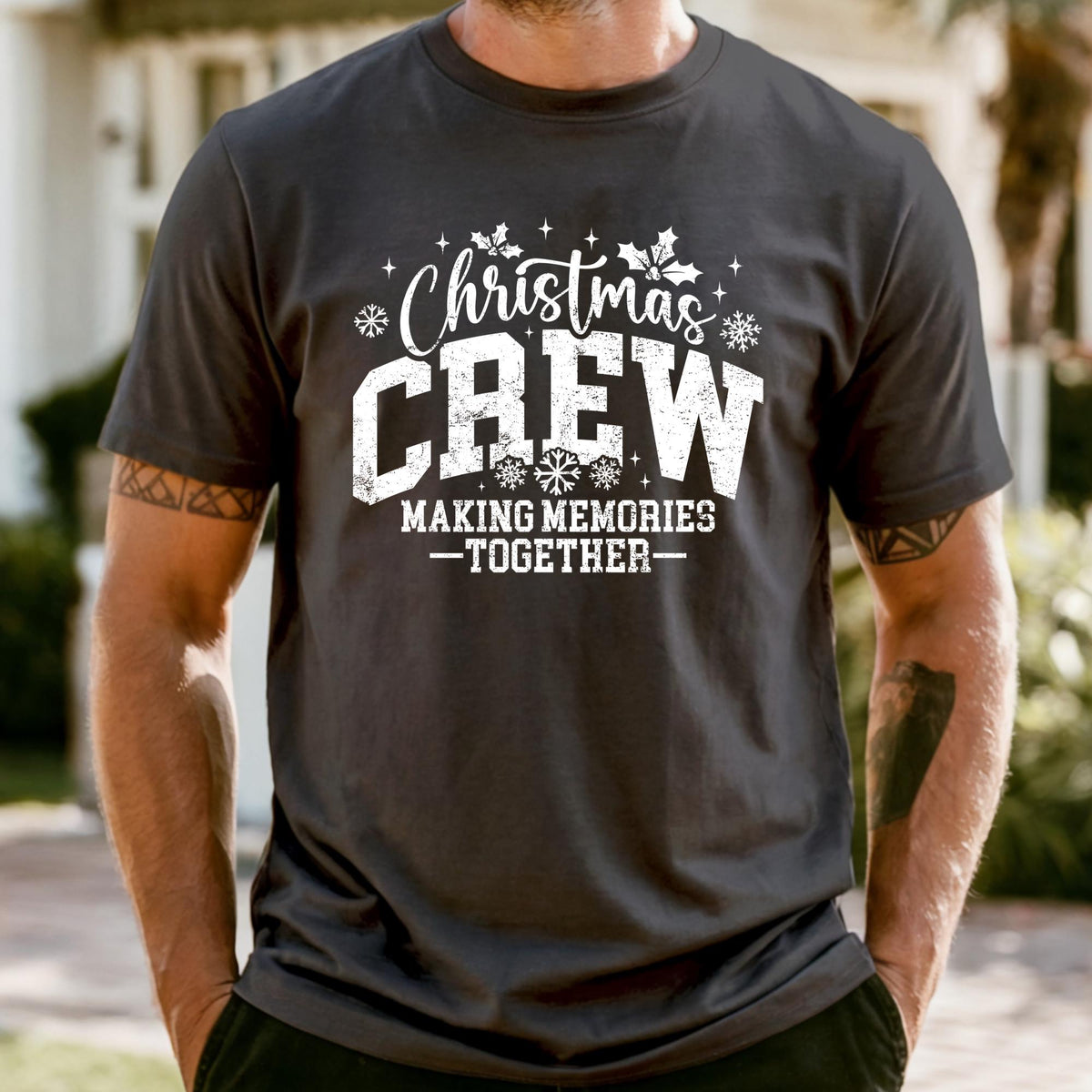 Comfort Colors® Christmas Crew Shirt, Matching Family Holiday Tee, Making Memories Together T-shirt